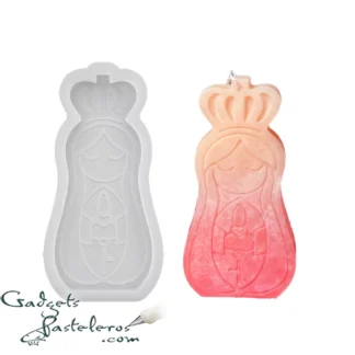 Molde Silicona Virgen Maria