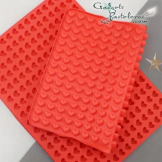Molde Silicona Corazones Mini 255 Cavidades