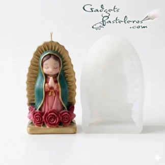 Molde Silicona Virgen de Guadalupe
